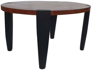 A & B Home Walnut Large Oval Table