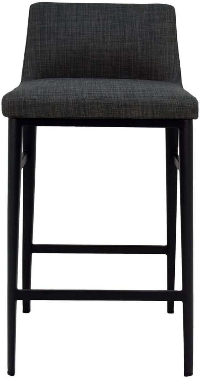 Moe's Home Collection on Charcoal - Grey Counter Height Stool 2