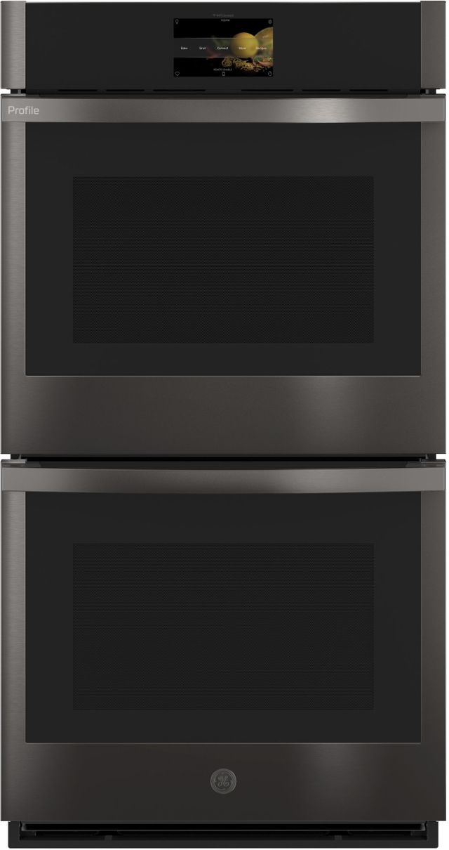 GE Profile™ 26.75" Black Slate Electric Built-In Double Oven