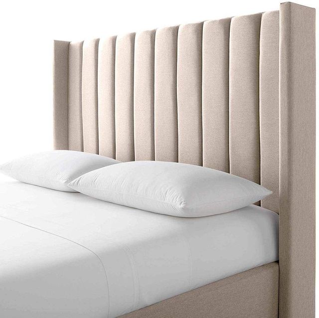 Malouf® Blackwell Oat Queen Designer Bed 2