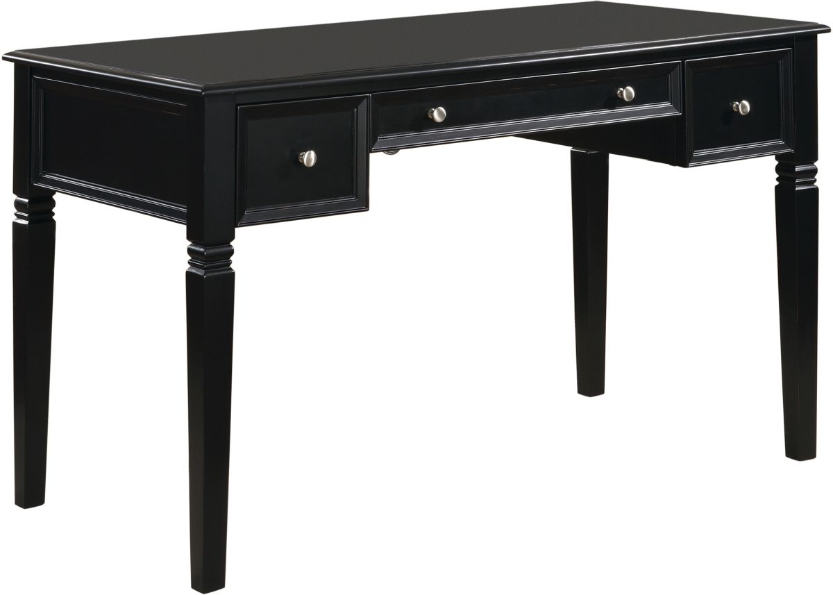 ebony writing desk