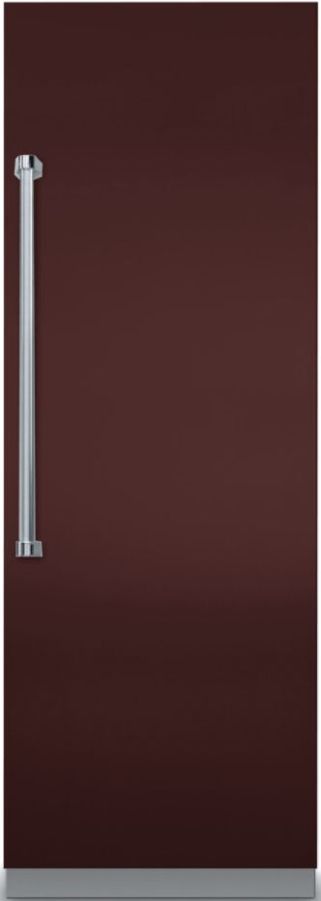 Viking® 7 Series 16.4 Cu. Ft. Kalamata Red Fully Integrated Right Hinge All Refrigerator with 5/7 Series Panel 0