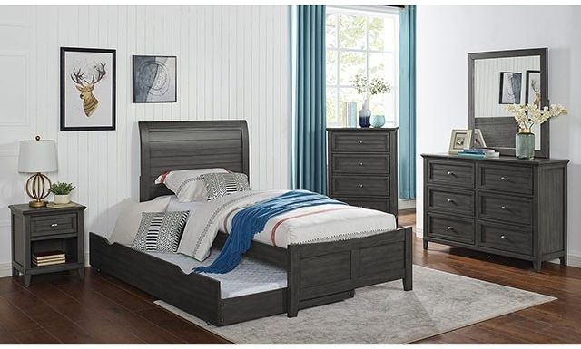 Coaster Furniture Kids Beds Louis Philippe 204691T Twin Sleigh Bed (Bed)  from Pearl Furniture