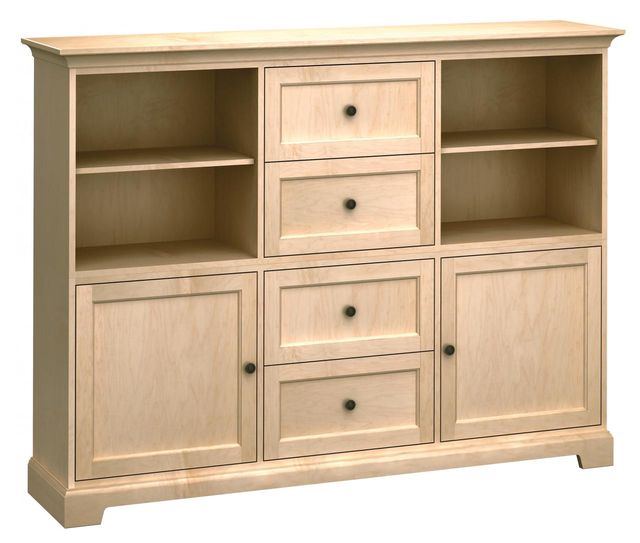 Howard Miller® Customizable 73" Home Storage Cabinet with Two Cabinets and Four Drawers