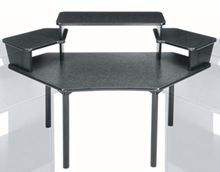 Middle Atlantic Products® MDV Series Overbridge Corner Desk 0