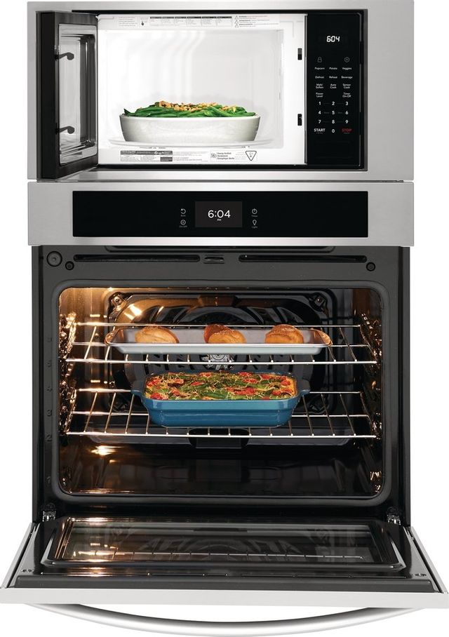 Frigidaire® 30" Stainless Steel Oven/Micro Combo Electric Wall Oven  54