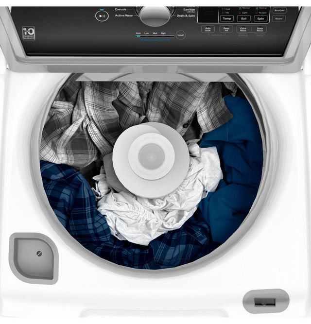 GE® 4.5 Cu. Ft. White Top Load Washer-2