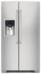 Electrolux 23 cu. ft. Counter-Depth Side by Side Refrigerator-Stainless Steel