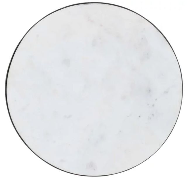 Jofran Inc. Circularity Black/White Round Cocktail Table-1