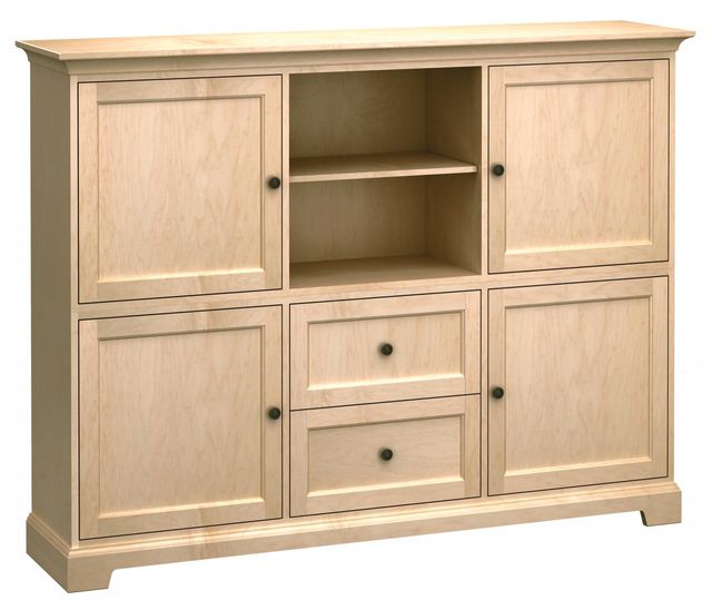 Howard Miller® Customizable 73" Home Storage Cabinet with Four Cabinets and Two Drawers