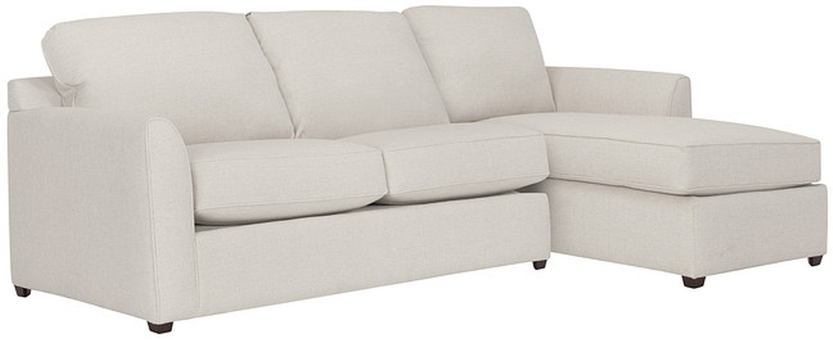 Kevin Charles® Asheville 2 Piece Hailey Light Beige Chaise Sectional