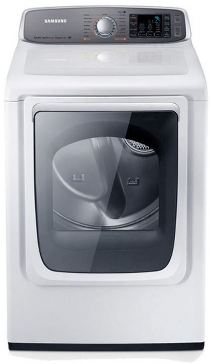 Samsung Front Load Gas Dryer-Neat White