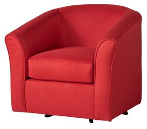 Hughes Furniture 89 Jitterbug Red Swivel Chair