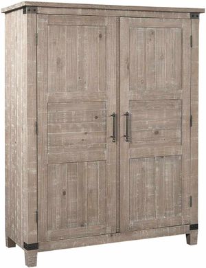 aspenhome® Foundry Weathered Stone Door Chest
