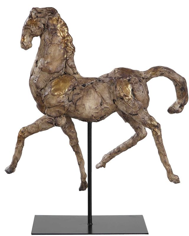 Uttermost® by David Frisch Caballo Dorado Horse Sculpture-0