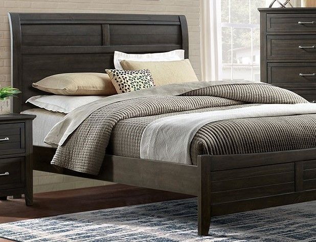 Furniture of America® Alaina 5-Piece Walnut Queen Bedroom Set | Kusel's ...