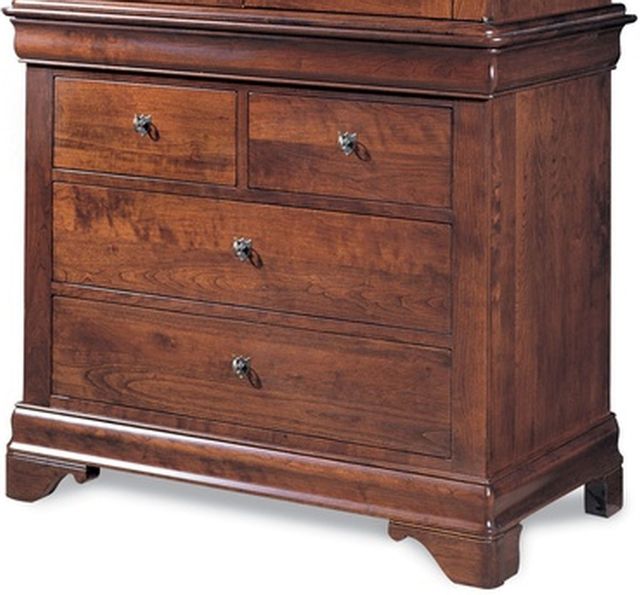 Durham Furniture Chateau Fontaine Candlelight Cherry Junior Chest 0