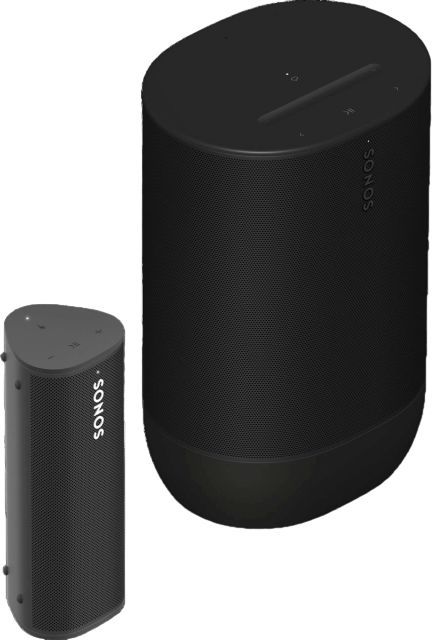 Sonos Black Portable Speaker Set