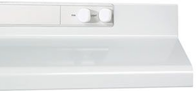 Broan® 46000 Series 30" White Under Cabinet Range Hood-1