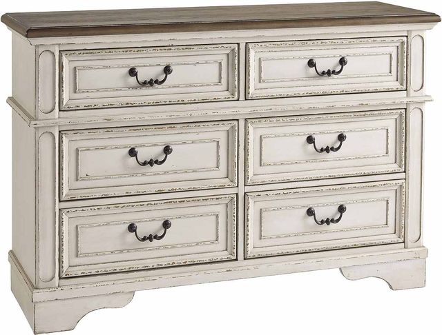 Signature Design by Ashley® Realyn Two-tone Youth Dresser And Mirror-1