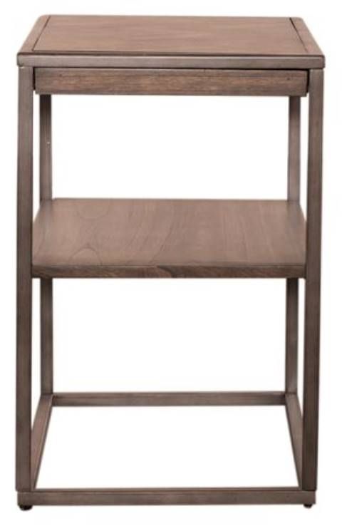 Liberty Jamestown Tobacco Chair Side Table-1