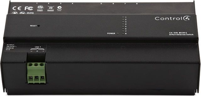 Control4® 8-Port Ethernet Switch
