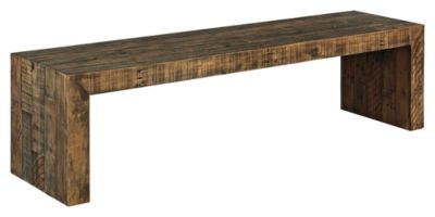 Signature Design by Ashley® Sommerford Brown 65” Dining Room Bench-0