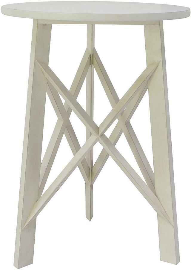 all modern white end table