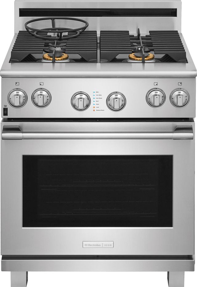 Electrolux ICON® Professional Series 30" Free Standing Gas Range-Stainless Steel 2