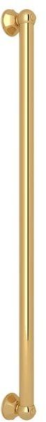 Rohl® Palladian® Shower Collection 36" Italian Brass Decorative Grab Bar
