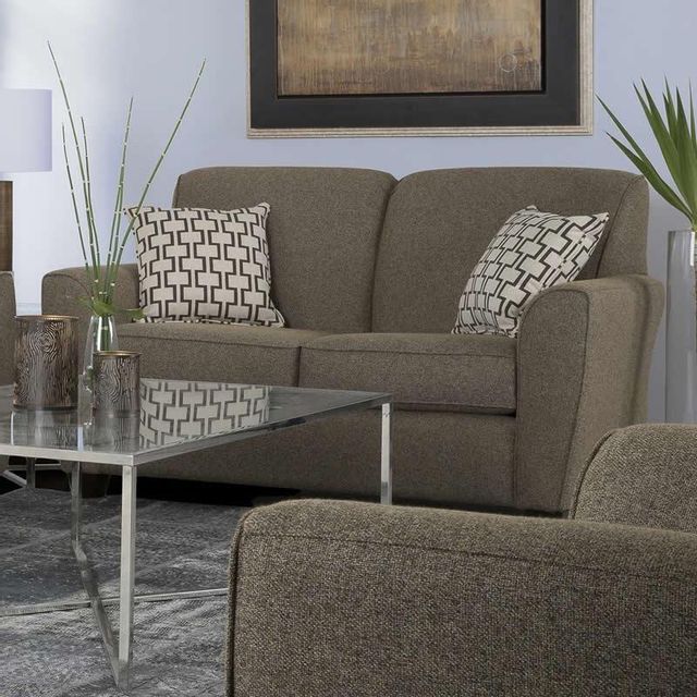 Decor-Rest® Furniture LTD 2404 Brown Loveseat