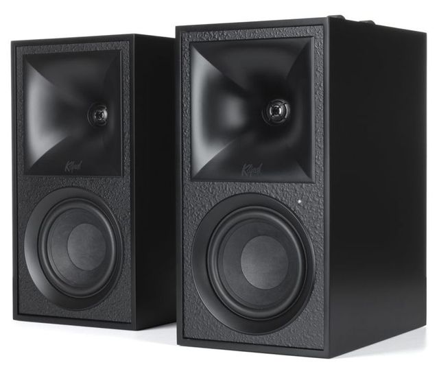 Klipsch® The Fives Matte Black Powered Speakers 1
