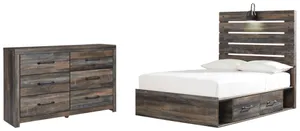 Signature Design by Ashley® Drystan 2-Piece Multi Full Panel Bed Set