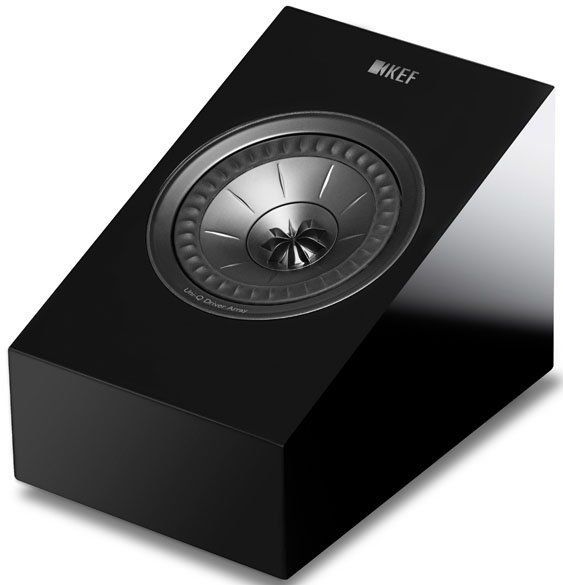 KEF R Series 5.25" Black Gloss Surround Speakers