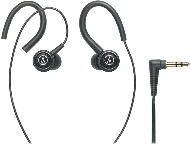 Audio-Technica® SonicSport Black In-Ear Headphones 1
