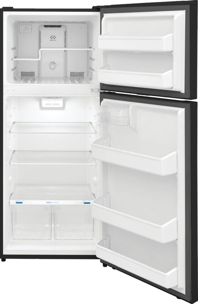 Frigidaire® 17.6 Cu. Ft. Black Counter Depth Top Freezer Refrigerator 2