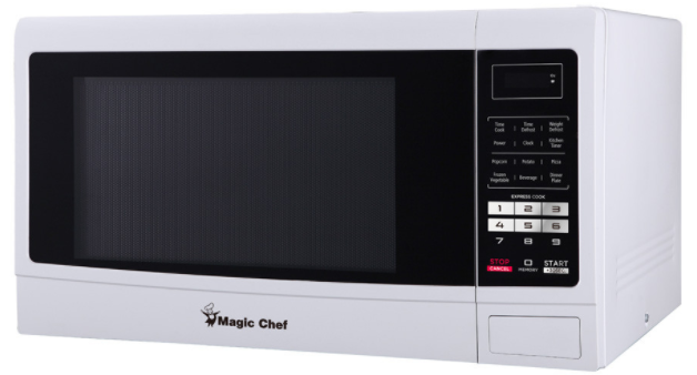 Magic Chef® 1.6 Cu. Ft. White Countertop Microwave 1