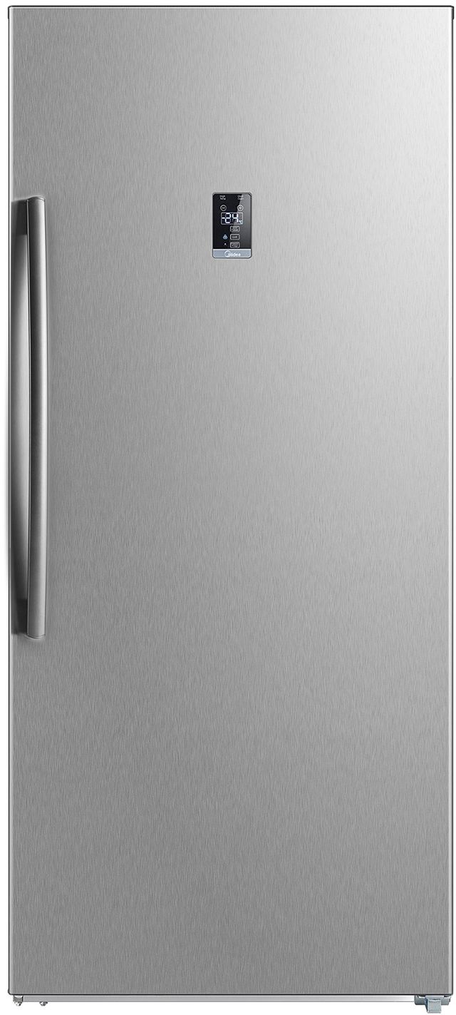 Midea® 17 Cu. Ft. Stainless Steel Convertible Upright Freezer