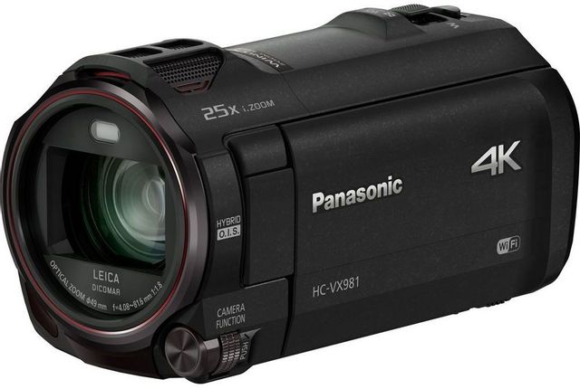 Panasonic® 4K HD Camcorder 3