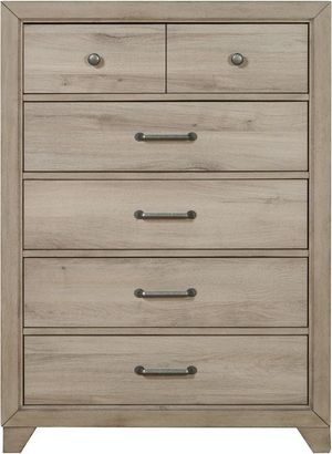 Samuel Lawrence Furniture River Creek Light Birch Youth Chest of Drawers