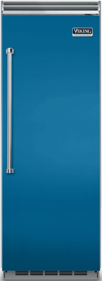 Viking® 5 Series 15.9 Cu. Ft. Alluvial Blue Professional Right Hinge All Freezer 0