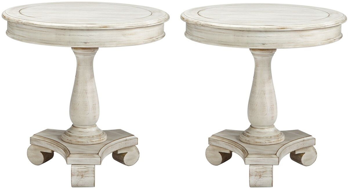 Signature Design by Ashley® Mirimyn 2-Piece White Living Room Table Set