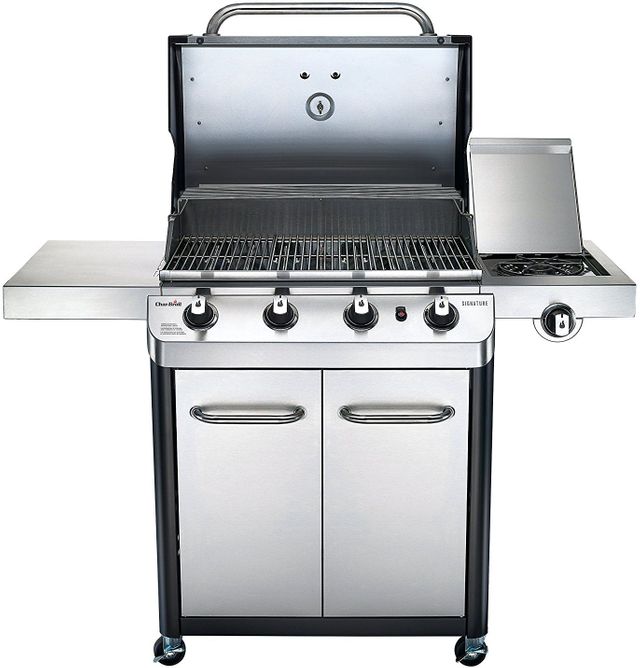 Char-Broil® Signature Series™ 55.3"Gas Grill-Black with Stainless Steel 3