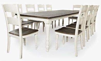 Jofran Inc. Madison County Table and 4 Side Chairs Dining Set-0