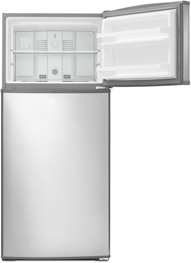 Whirlpool® 16.0 Cu. Ft. Monochromatic Stainless Steel Top Freezer Refrigerator 34