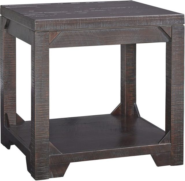 Signature Design by Ashley® Rogness Rustic Brown End Table