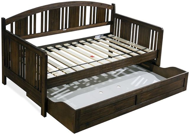 Hillsdale Furniture Dana Brushed Acacia Twin DayYouth Bed & Trundle-0