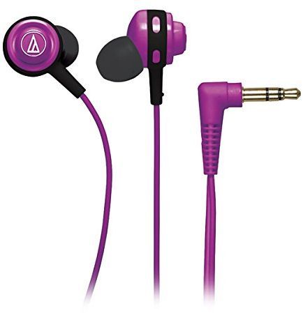 Audio-Technica® SonicSport Purple In-Ear Headphones 0