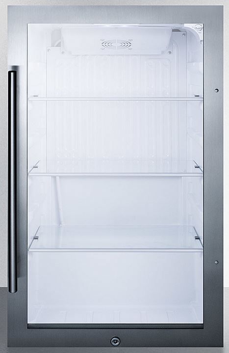 Summit® 5 Cu. Ft. Stainless Steel Upright Freezer, Big Sandy Superstore