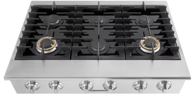 Electrolux ICON® Professional Series 36" Stainless Steel Gas Slide-In Cooktop 1